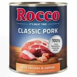 Rocco Classic Pork 6 X 800 G 12 Rocco Classic Pork 6 X 800 G -Günstiges Bitiba Geschäft rocco nf classicpork 800g chicken salmon 1000x1000 5