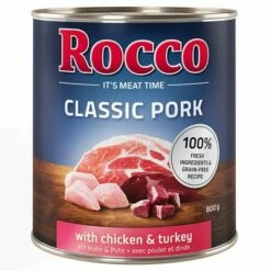 Rocco Classic Pork 6 X 800 G 10 Rocco Classic Pork 6 X 800 G -Günstiges Bitiba Geschäft rocco nf classicpork 800g chicken turkey 1000x1000 6