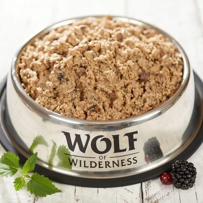 Sparpaket 24 X 800 G Wolf Of Wilderness "Freiland-Fleisch" 8 Sparpaket 24 X 800 G Wolf Of Wilderness "Freiland-Fleisch" – Bild 8