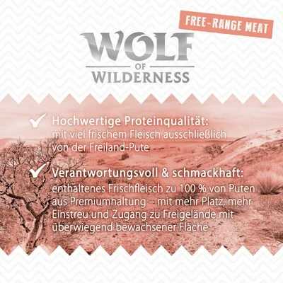 Sparpaket 24 X 800 G Wolf Of Wilderness "Freiland-Fleisch" 13 Sparpaket 24 X 800 G Wolf Of Wilderness "Freiland-Fleisch" – Bild 13