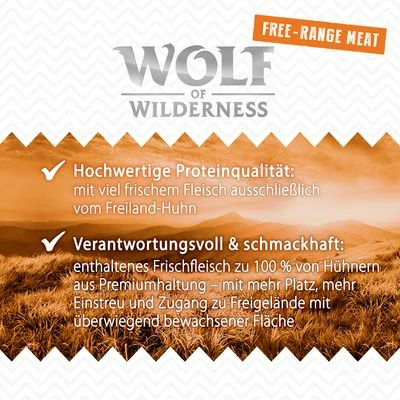 Sparpaket 24 X 800 G Wolf Of Wilderness "Freiland-Fleisch" 4 Sparpaket 24 X 800 G Wolf Of Wilderness "Freiland-Fleisch" – Bild 4