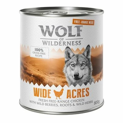 Sparpaket 24 X 800 G Wolf Of Wilderness "Freiland-Fleisch" 2 Sparpaket 24 X 800 G Wolf Of Wilderness "Freiland-Fleisch" – Bild 2